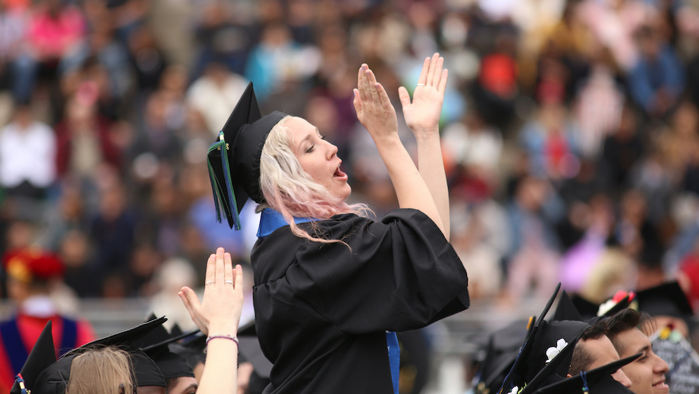 A CSU Monterey Bay graduate