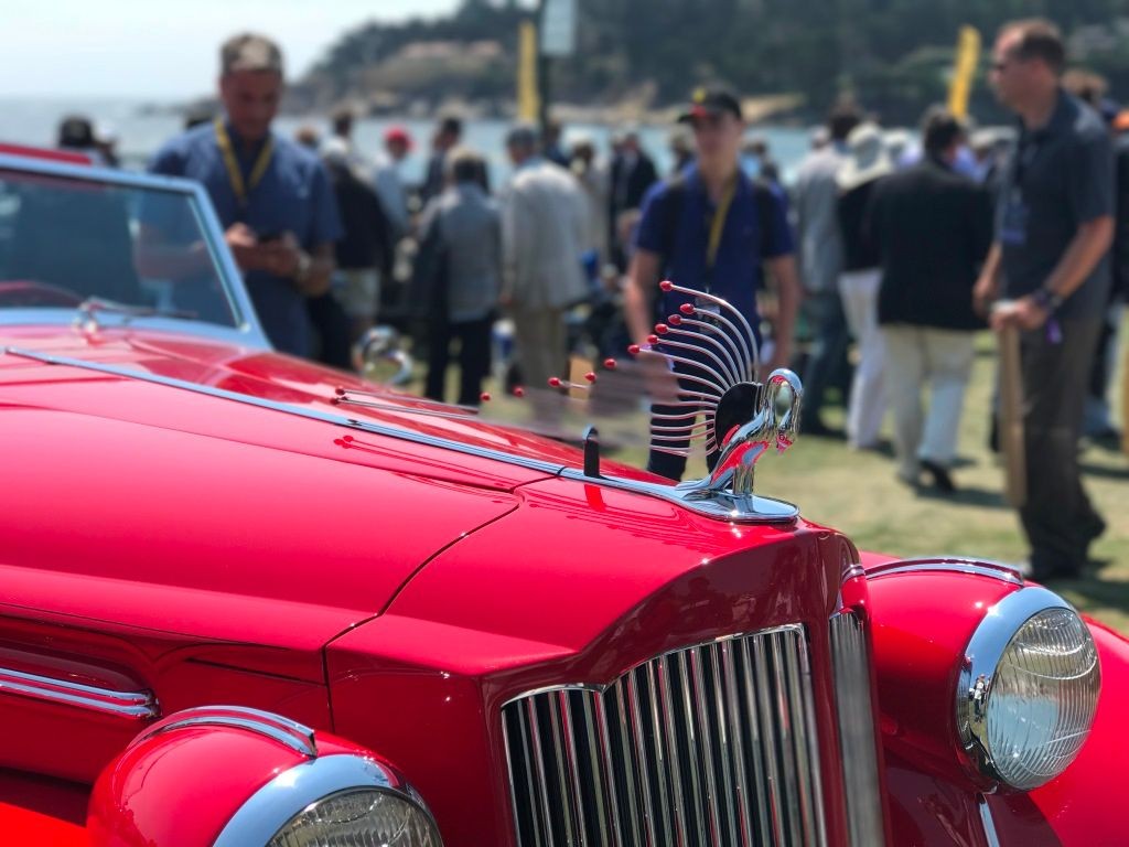 Concours d’Elegance is an annual gathering of rare and antique automobiles