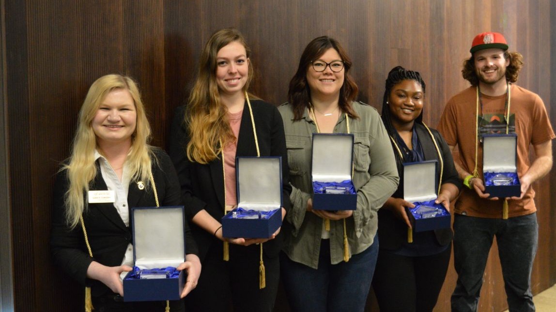 Photo of Diamond Key award recipients