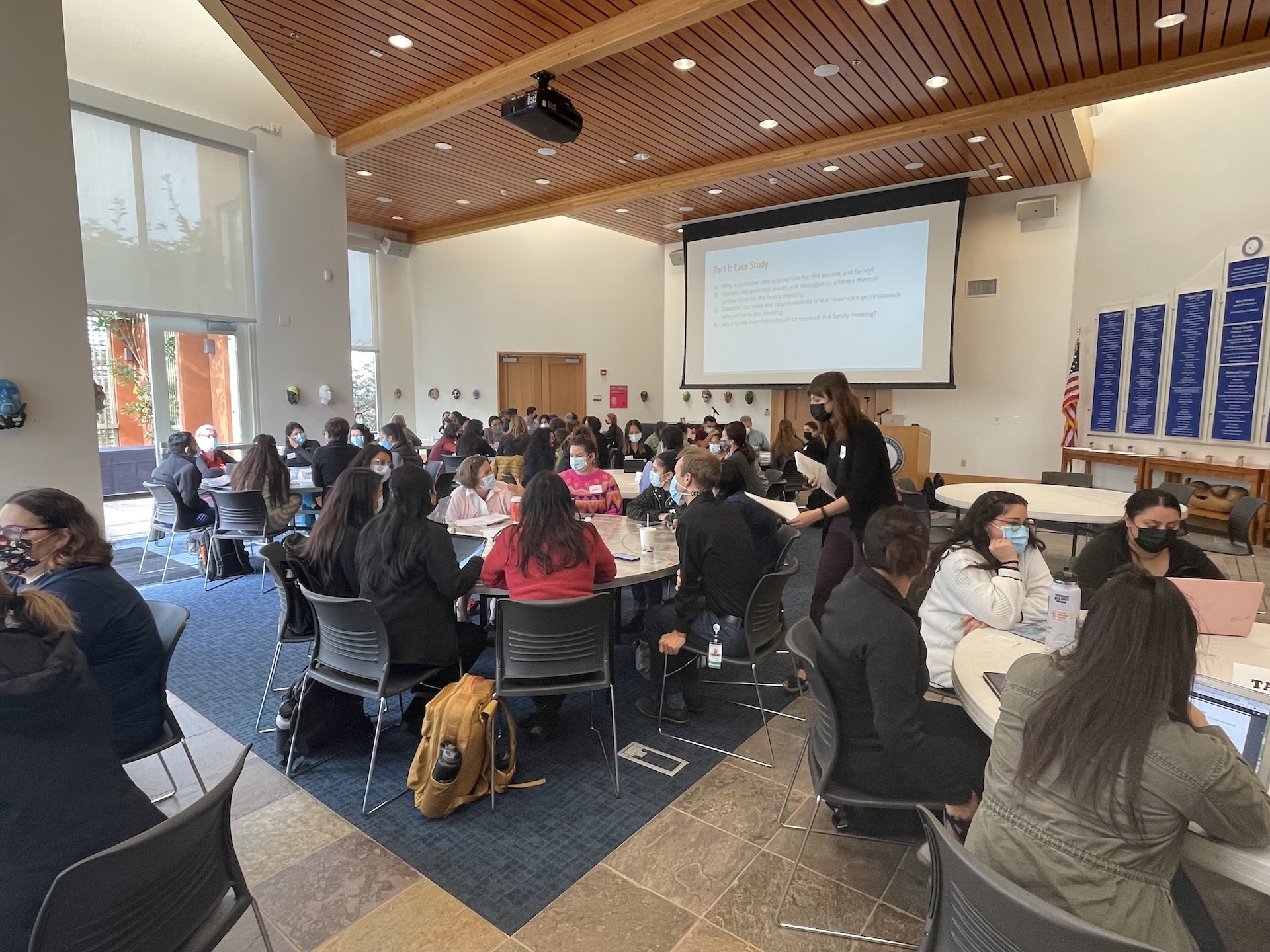 Students at the Fall Research Competition 2021