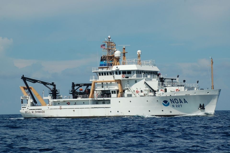 McAuliffe and Boisen joined the Monterey Bay National Marine Sanctuary on the first leg of an 8-day research cruise within and near the Davidson Seamount Management Zone off the coast of Monterey, CA