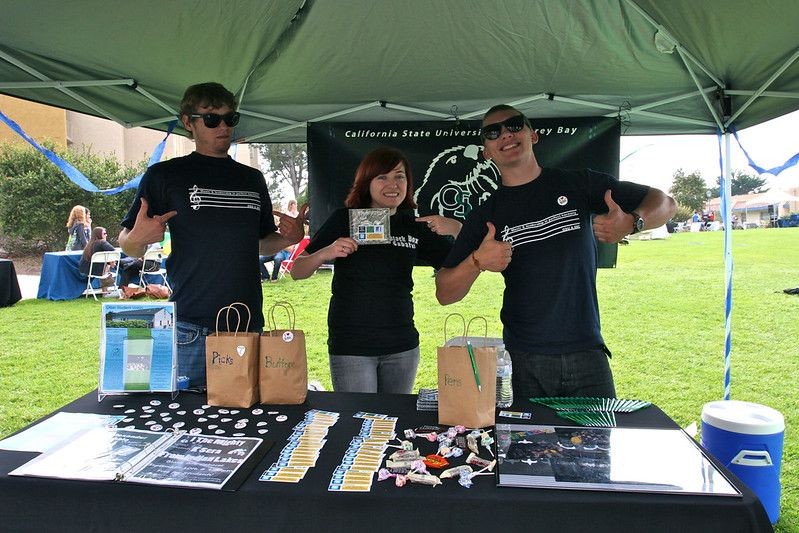 Members of a club tabling