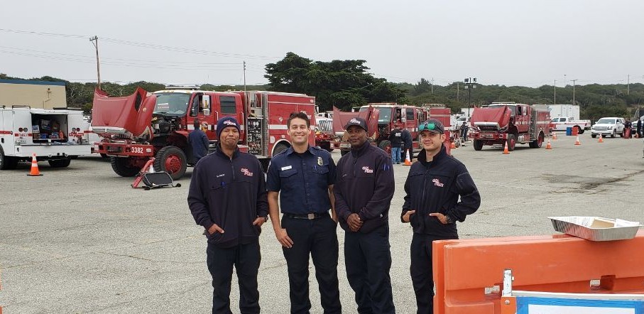 Four CAL-Fire firefighters