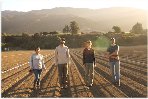 Students on farm