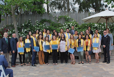 Teacher Pathway Program cohort 2, graduating from Hartnell College