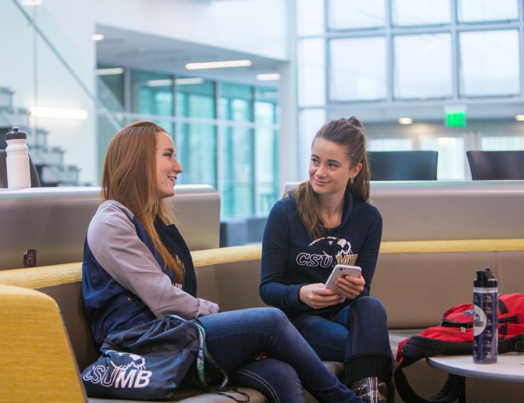 Students confirming their enrollment