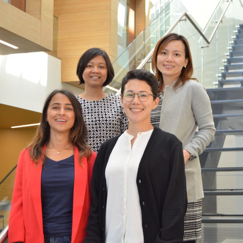 College of Business student researchers and their faculty mentors