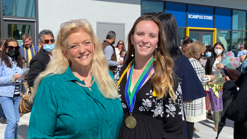 Miranda Sampson and her mom