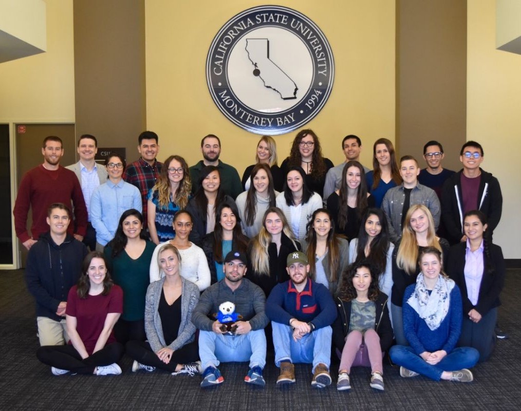 A group photo of the inaugural cohort of MSPA students.