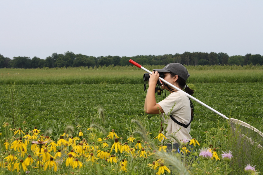 Image of Annabelle McCarthy in field