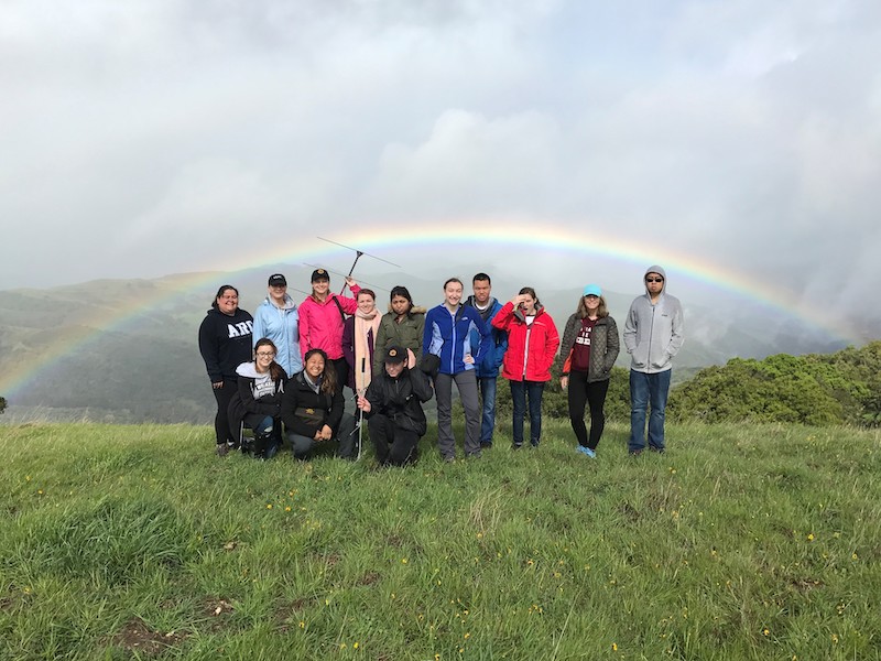 Image of students outdoors