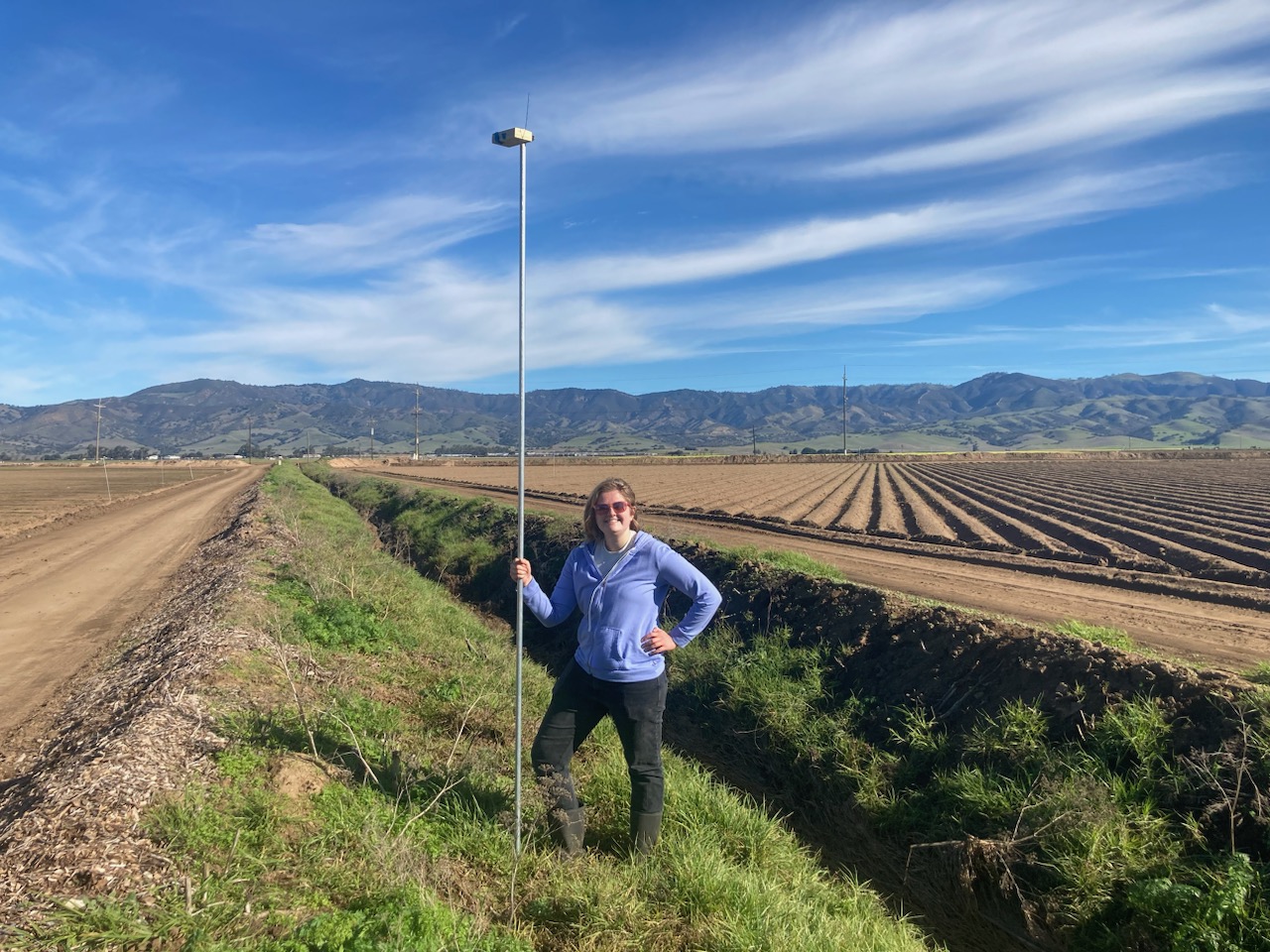 Emily K in field