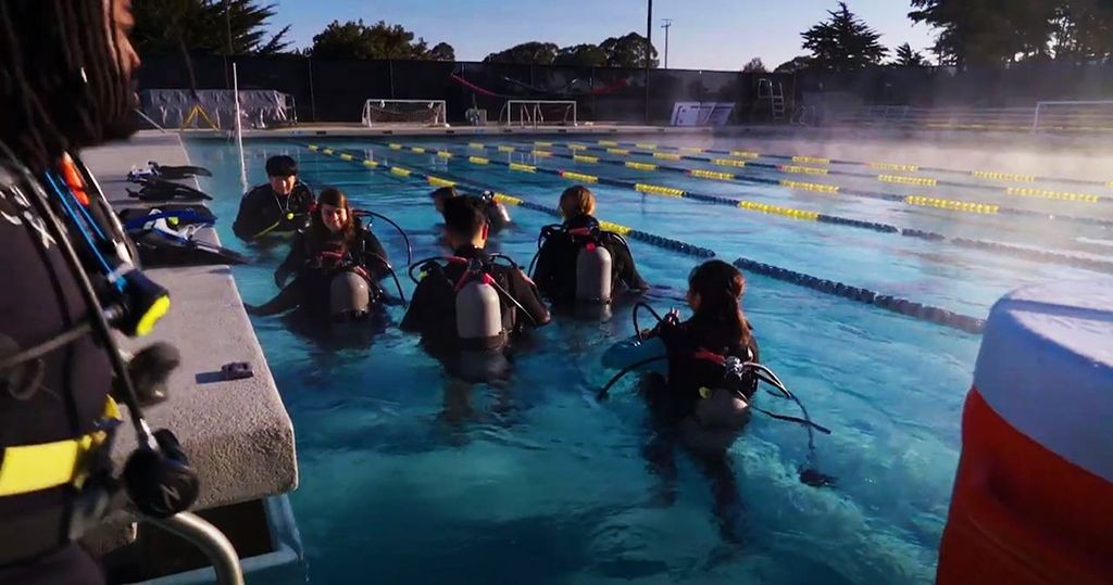 pool training