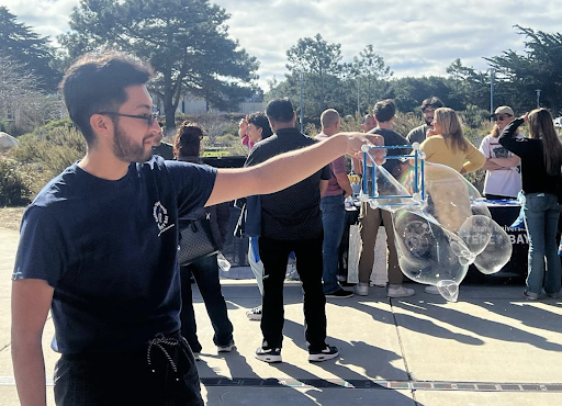 Bubble Demo at COS Event