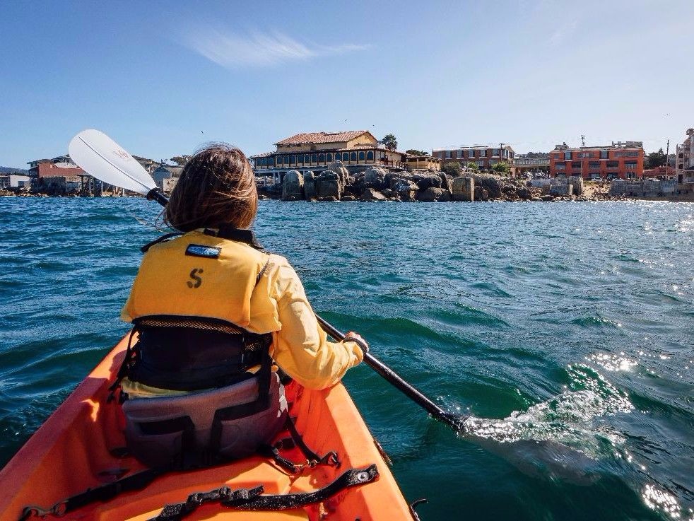 kayaking