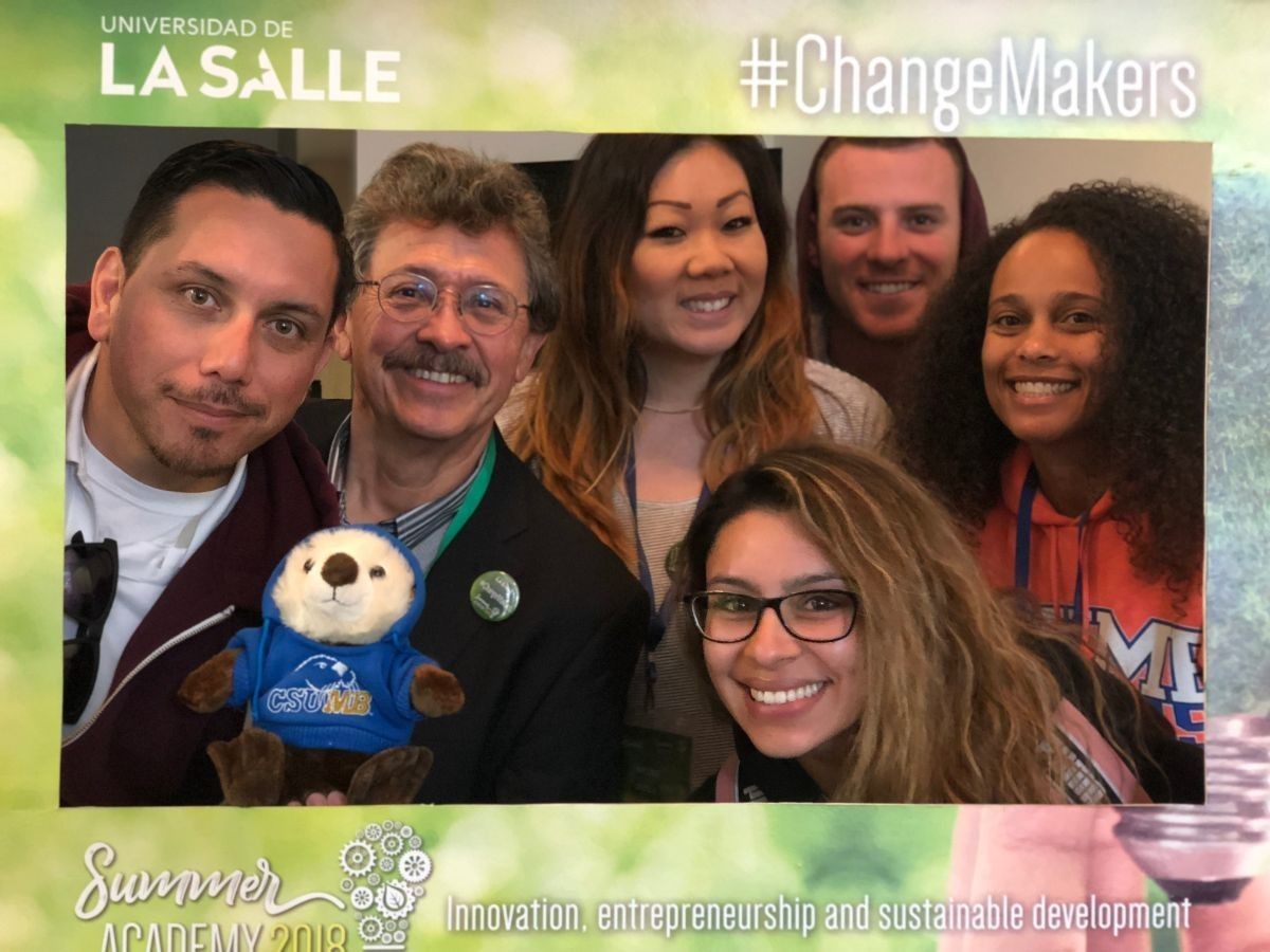 CSUMb students at the La SAlle Summer Academy 2018