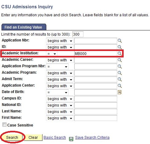 Admissions Inquiry