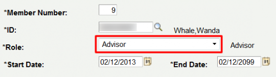 Role of Advisor