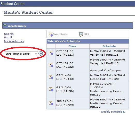 Step 2 Enrollment Drop