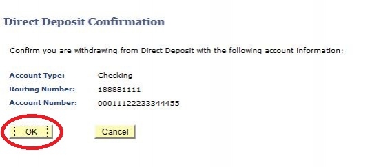 Step 3 Confirm Withdrawal