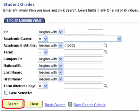 Student Grades