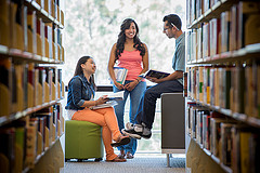 Students in Library