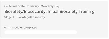 Biosafety Training logo