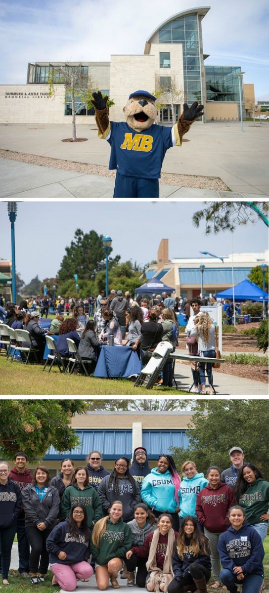 Otter with CSUMB Students