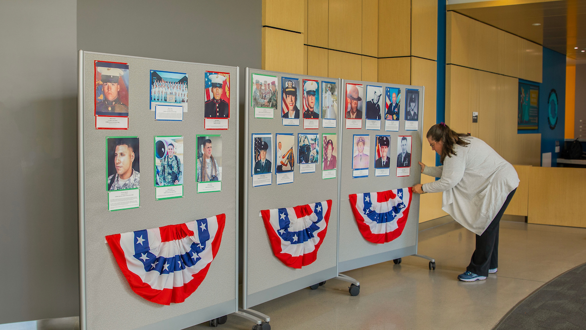 Veterans Wall of Heroes, Giselle Young