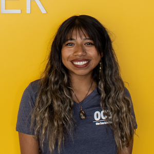 Headshot of Karen Maldonado, Student Coordinator for OC3