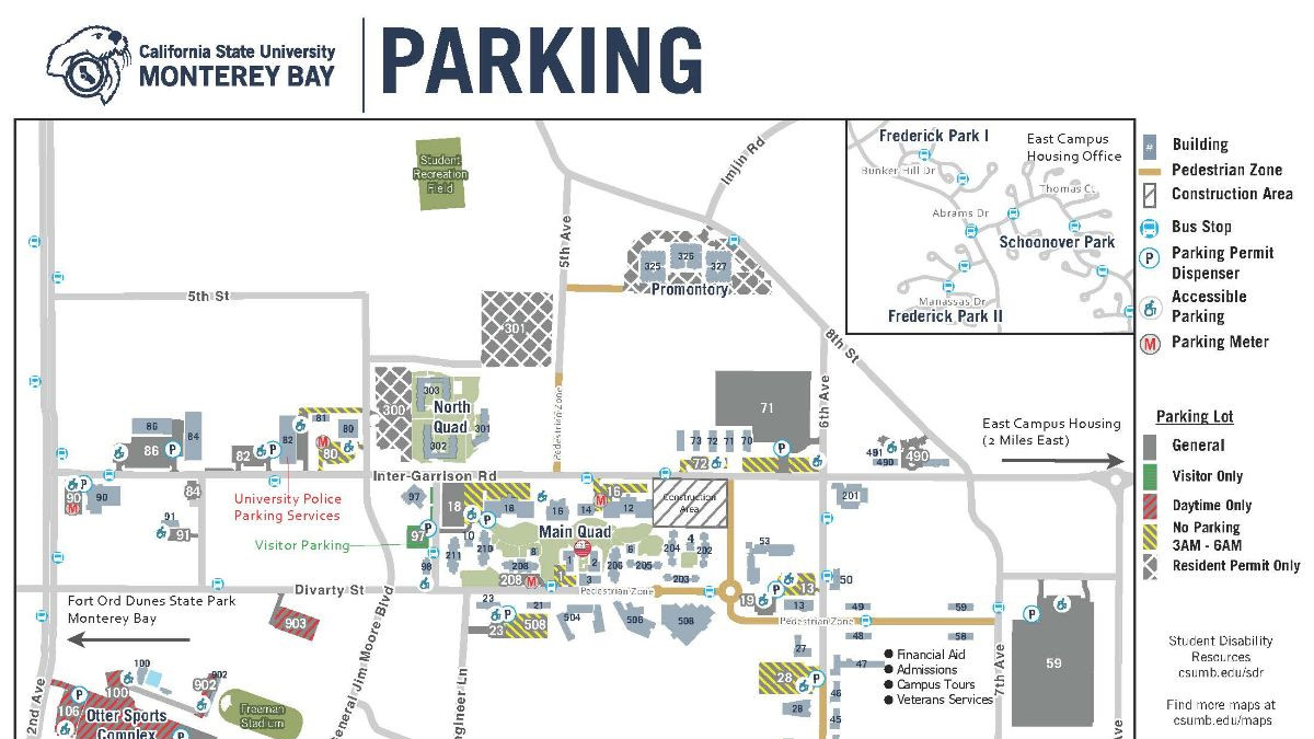 Parking map