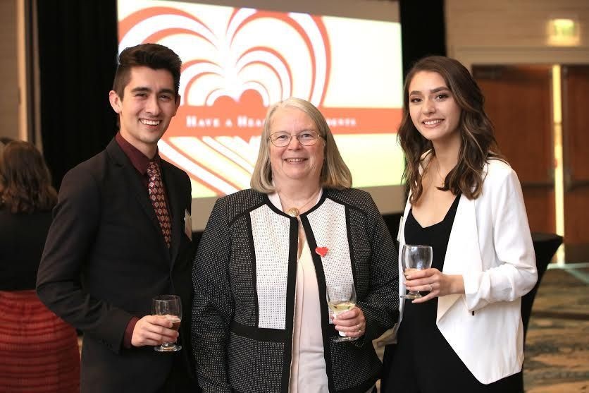 Robert Castro, guest Kaylie Low and Community Leader Leslie Taylor