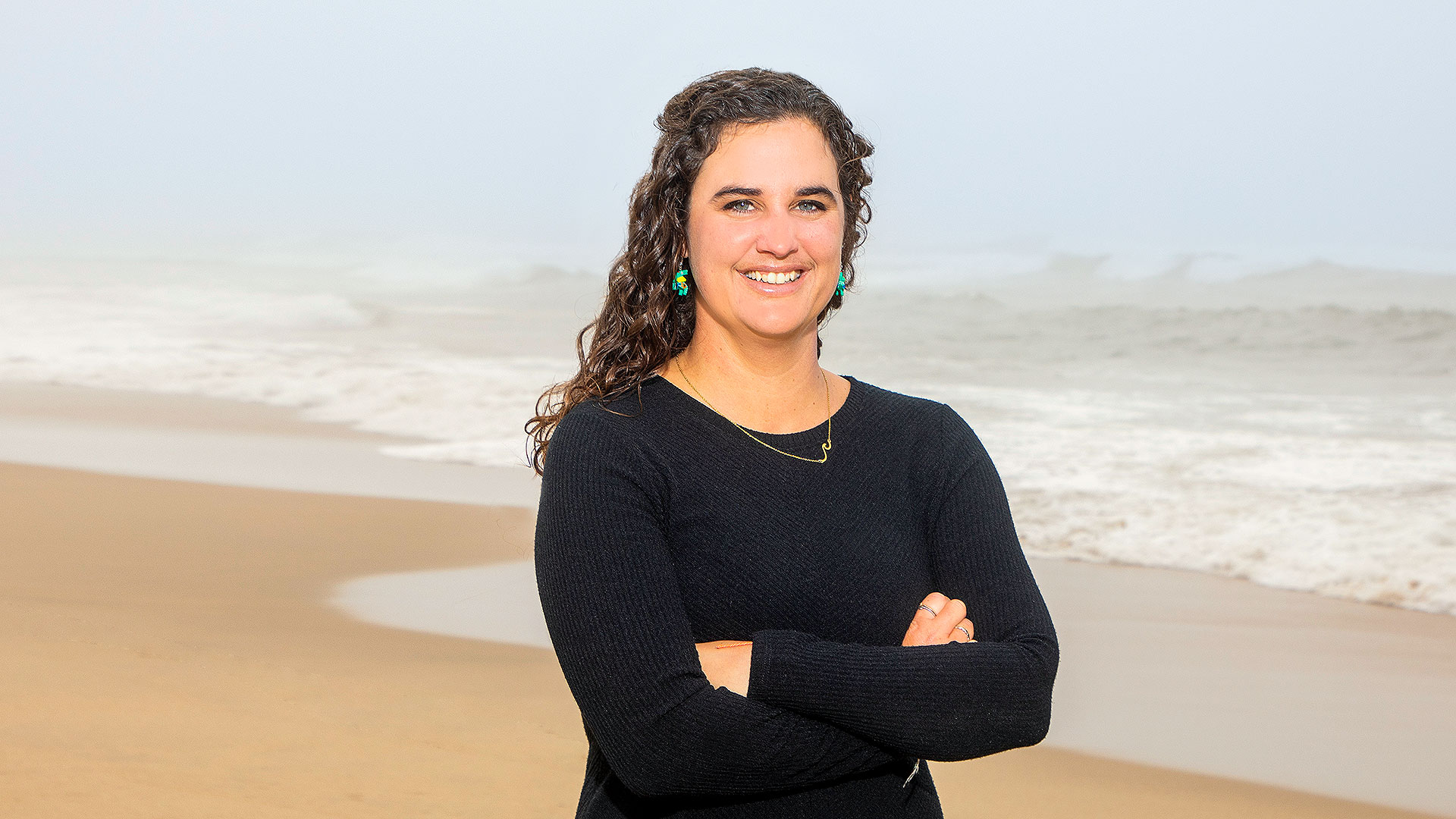 Caroline Rodriguez at Marina State Beach | Photo by Brent Dundore-Arias